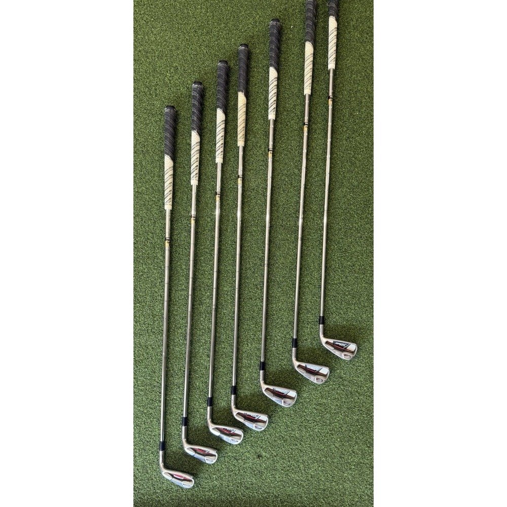2009 TITLEIST 710 AP1 IRON SET 4I-PW STIFF DYNAMIC GOLD S300 FAIR Extended Shaft